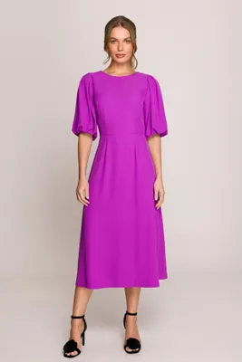 Produktbild von Stylove Midikleid für Frauen Shporiza S399 lavendel S