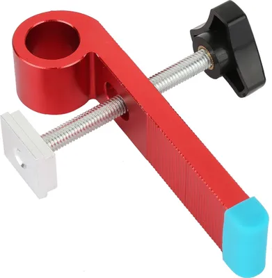 Image de T Type Slide Slot Track Stopper Woodworking Positioning Limiter Wood Clamp Tool(A type)