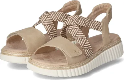 Produktbild von Tom Tailor Damen Sandaletten Braun Textil Synthetik Mix Größe: 39