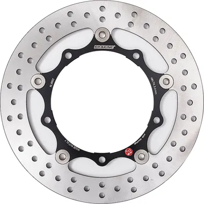 Produktbild von Braking Rl8002 Vordere Bremsscheibe Silber Ø267 x 132 mm Silber Ø267 x 132 mm