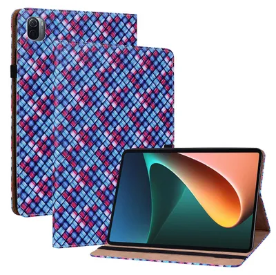 Obrázek produktu pro Pro Xiaomi Mi Pad 5 / 5 Pro 11.0 Blue Faux Leather Sleeve Tablet Case Pouzdro pouzdro