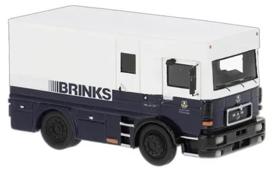 Produktbild von BoS 1:87 MAN F9 Werttransporter des Unternehmens Brinks 87866