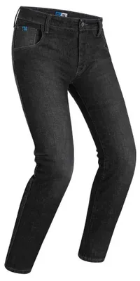 Imagen del producto de Pantalones vaqueros para motociclistas PMJ, color gris, talla 34, para hombre, color gris, talla 34