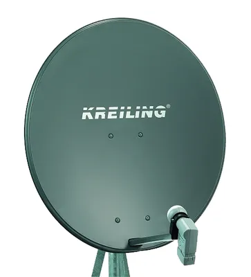 Produktbild von KREI Alu-Spiegel 80cm KRAE80STYLE/ALU ALU weiß ohne LNB 11061