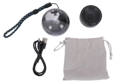 Obrázek produktu pro Lampa „Memory Sphere“ – dobíjecí 3D přehrávač videa s personalizovanou křišťálovou koulí jako dekorativní dárek k narozeninám