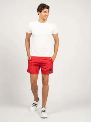 Obrázok produktu pre KARL LAGERFELD BEACHWEAR Plavky pánske textilné červené SF13773 - veľkosť: M