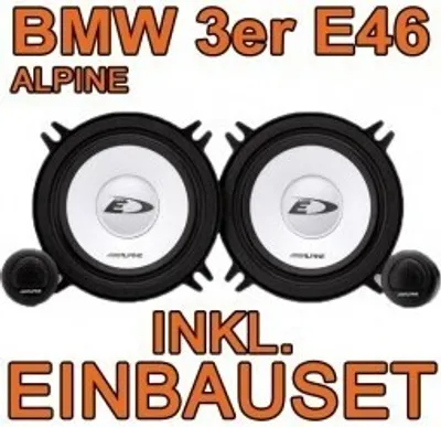 Produktbild von Alpine Frontsystem 13cm für BMW 3er E46 - justSOUND