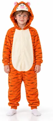 Obrázek produktu pro Dětské overal pyžamo Kigurumi kostým Tygr, velikost 128