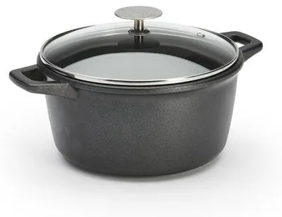 Immagine prodotto di Pentola Da Arrosto De Buyer Con Coperchio In Vetro Choc Extreme Ø 24 Cm