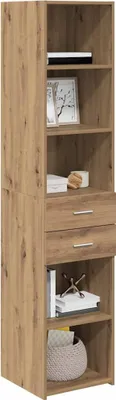 Produktbild von vidaXL Highboard Artisan-Eiche 40 x 42,5 x 185 cm Holzwerkstoff
