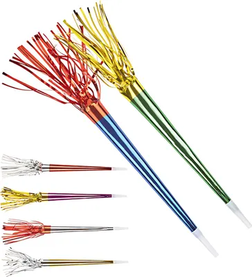 Produktbild von Trompete Metallisiert 35cm, 2er Set