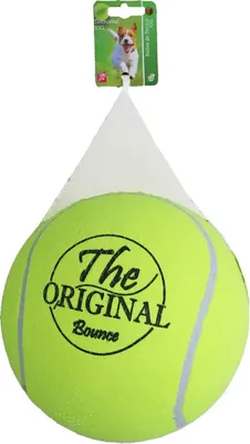 Produktbild von Tennisball aufblasbar bounce 23cm gelb - Gebr de boon