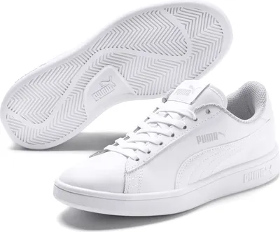 Produktbild von Puma Smash v2 L Jr 3651700002 (4/puma white-puma white)