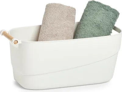 Produktbild von Organizer für Badaccessoires, 40 x 21,5 x 18 cm, weiß, ZELLER - ZELLER