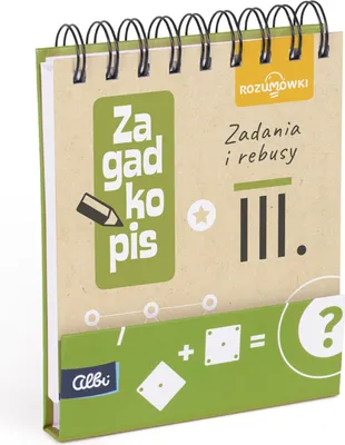 Obrázok produktu pre Zagadkopis III łamigłowki i zagadki