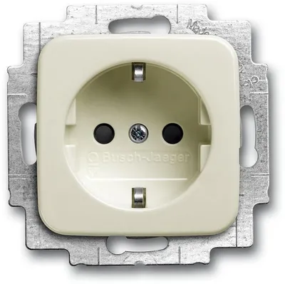 Obrázek produktu pro Busch-Jaeger 2013-0-5312, CEE 7/3, 2P+E, Bílá, 250 V, 16 A, 71 mm