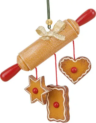 Produktbild von Christbaumschmuck Teigroller (10cm) von Hubrig Volkskunst