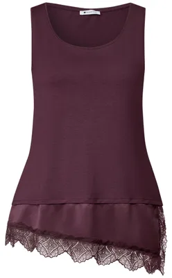 Produktbild von Street One top w.diagonal woven bottom rustic rouge 40