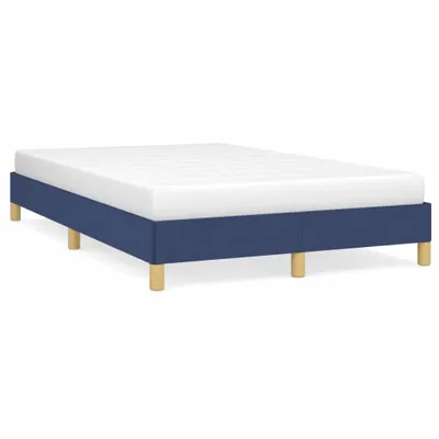 Produktbild von Möbel Bettgestell - Doppelbett - ohne Matratze Blau 120x200 cm Stoff - Polsterbett Klassische Betten CLORIS6611421
