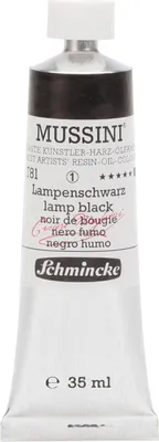 Produktbild von Schmincke 35ml MUSSINI Lampenschwarz Öl 10 781 009