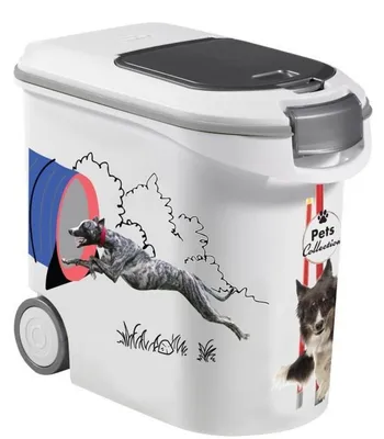 Immagine prodotto di Contenitore per alimenti secchi CURVER - 35 l/12 kg - PETS COLLECTION - Per cani