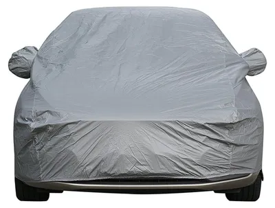 Obrázok produktu pre Univerzálna automobilová plachta, rozmery 480 x 175 x 120 cm, vodeodolná, odolná voči poškriabaniu, priedušná, vyrobená z bavlny
