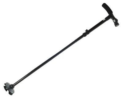Obrázek produktu pro Skládací turistická hůl s LED světlem a nastavitelnou výškou