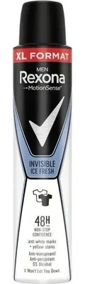 Obrázok produktu pre Rexona Invisible Ice Fresh pnsky dezodorant v spreji 200 ml