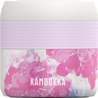Produktbild von Kambukka Bora, Behälter, Rund, 0,4 l, Pink, Weiß, 6 h, 100 mm