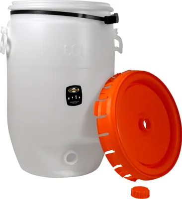 Produktbild von Speidel Getränkefass 60 Liter Rund Gärfass Mostfass Saftfass mit Deckel