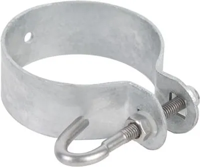 Produktbild von Alberts® Schelle,Befestigung v.Geflechtspannst.,feuerverzinkt, Kst.b.,Schelle⌀60mm 655761