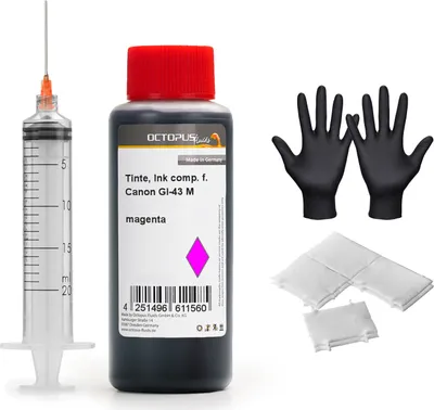 Produktbild von Nachfülltinte für Canon GI-43 M Pixma G 540, G 640 MegaTank magenta 100 ml