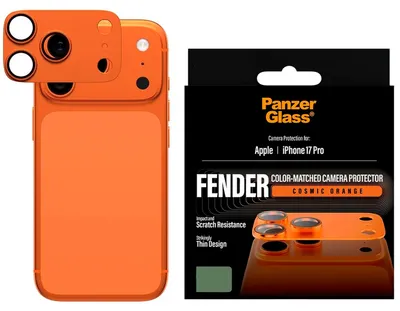 Productafbeelding van PanzerGlass FENDER Camera protector voor iPhone 17 Pro - Ultra-Clear case friendly