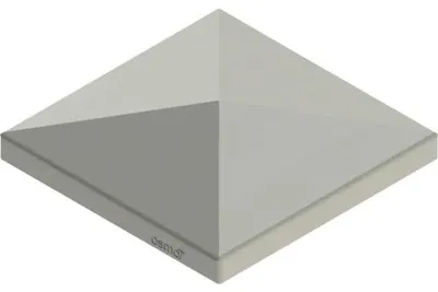 Produktbild von OSMO Pfostenkappe Dach Grau 12x12