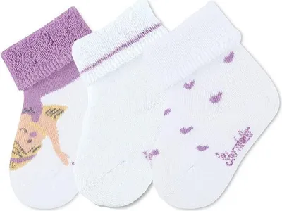 Produktbild von Sterntaler Babysöckchen 3er Pack weiß 15-16