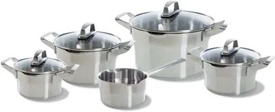 Produktbild von BK Pfannenset Premium+ Edelstahl 5-teilig