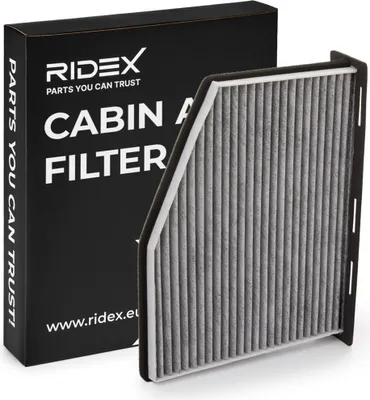 Produktbild von RIDEX 424I0002 Innenraumfilter Pollenfilter für VW GOLF VI (5K1) Aktivkohle