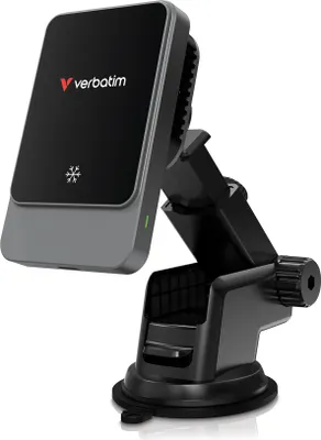 Produktbild von Verbatim Charge´n´Drive Magnetic Wireless Car Charger       31862