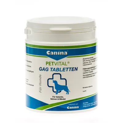 Produktbild von 600 g Canina Petvital GAG Tabletten Hund