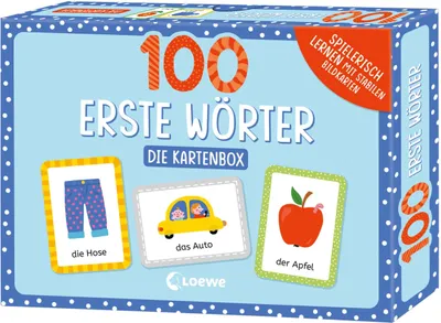 Obrázok produktu pre 100 erste Wörter - Die Kartenbox