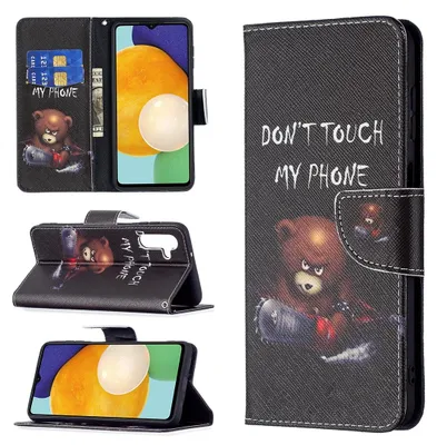 Obrázok produktu pre Pre Samsung Galaxy A13 5G / A04S Puzdro na mobilný telefón z umelej kože Motif 1 Cover Case