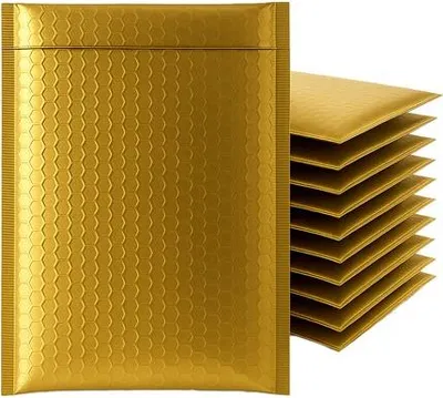 Produktbild von Versandtaschen für Kurierdienste, metallisch, 180 x 250 mm, 100 Stück