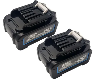 2er-Pack Akku 40V 2,0Ah Lithium-Ionen für Makita XGT
