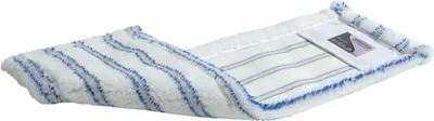 Productafbeelding van Sprintus Premium microvezel dweilkop, 40 cm, wit/blauw; artikelnummer 301021
