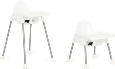 Produktbild von 2in1 Hochstuhl, weiß ECOTOYS