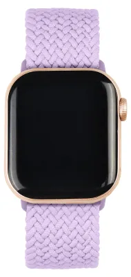 Produktbild von iDeal of Sweden Lavender Milk Watch Bands, Uhrenarmband, Apple, 42 mm Apple Watch Series 1–3 44 mm Apple Watch Series 4–6 44 mm Apple Watch SE (1. – 3...., Nylon, Polycarbonat (PC)