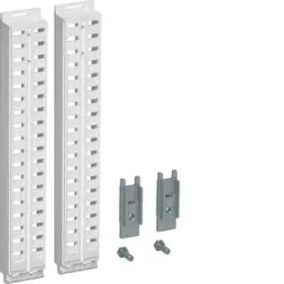 Produktbild von Halter, univers, für Abfangschiene im 400mm FR Schrank, SK I, höhenverstellbar