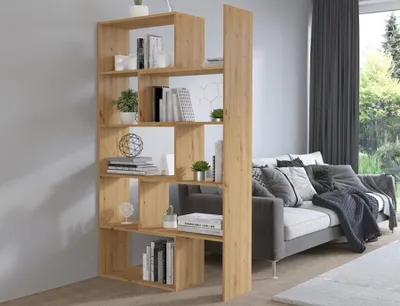 Obrázok produktu pre Vysoký regál KOREL - dub artisan