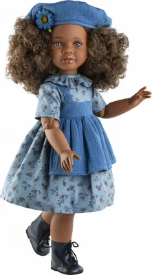 Image de Paola Reina Poupée Olga 60cm - poupée réaliste multicolore