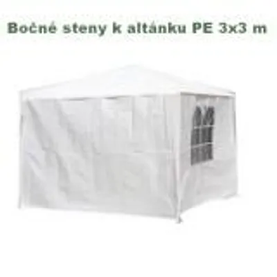 Obrázek produktu pro Boční stěny pro altán 3x3 m – bílé Linder Exclusiv